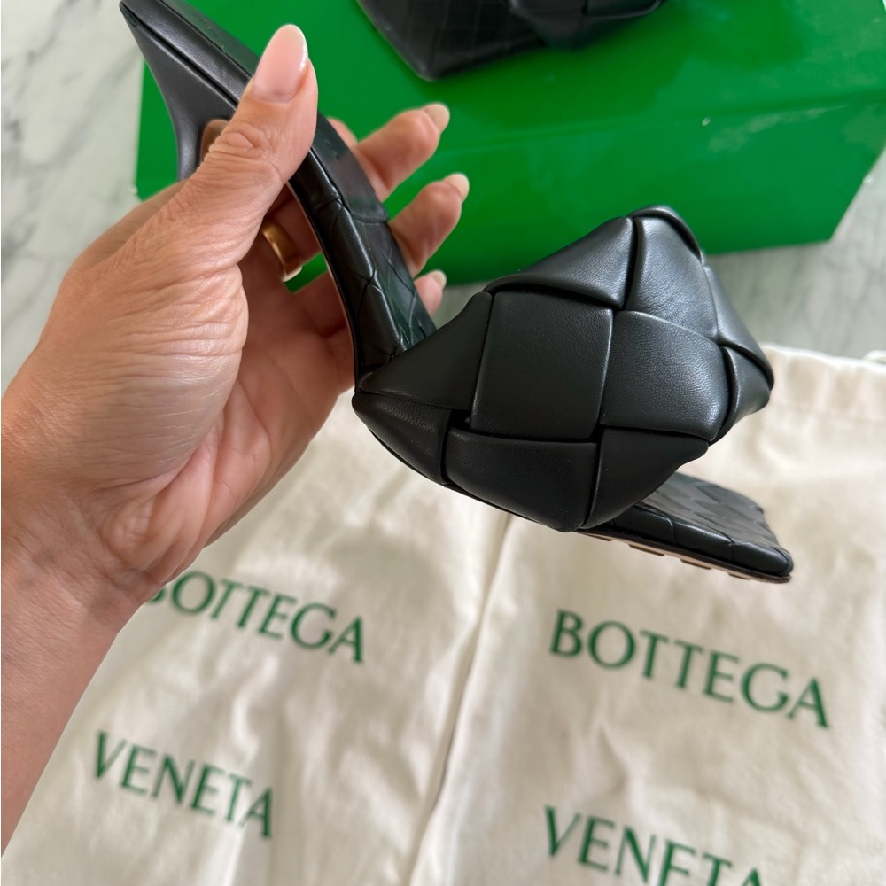 Botegga Veneta Lido Mules in Lagoon (dark green) sz 39 - Picture 2 of 10